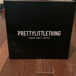 Black Zip Front Faux Leather Knot Collar Biker Boots